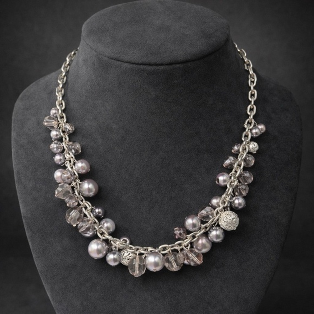Premier Designs BAUBLE ON 16" necklace. EUC. #106